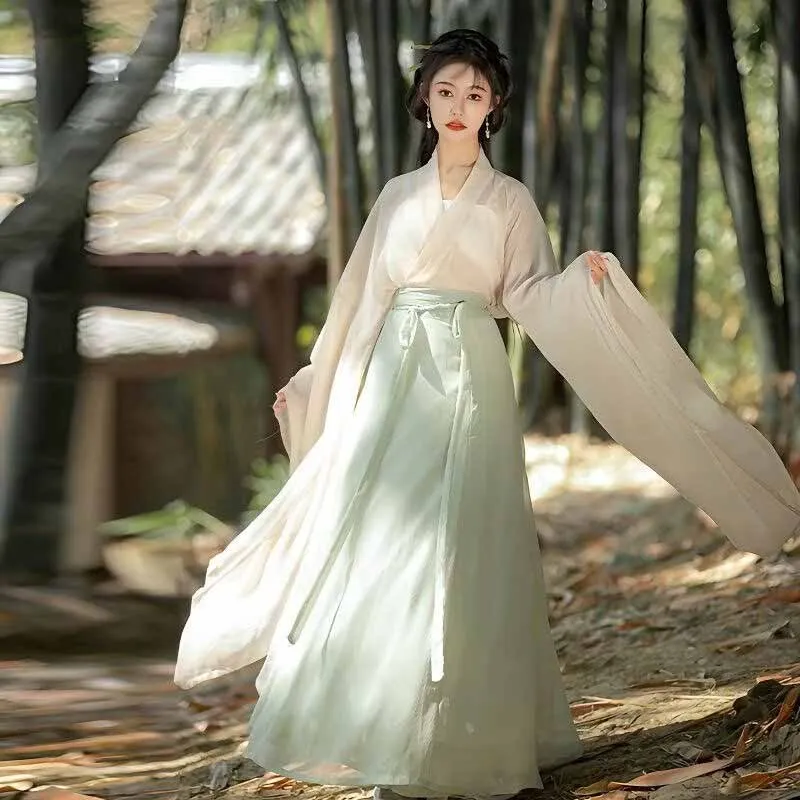 hanfu-dress-for-women-traditional-chinese-beige-green-chiffon-hanfu-costume-with-wide-sleeves-for-halloween-cosplay-costume