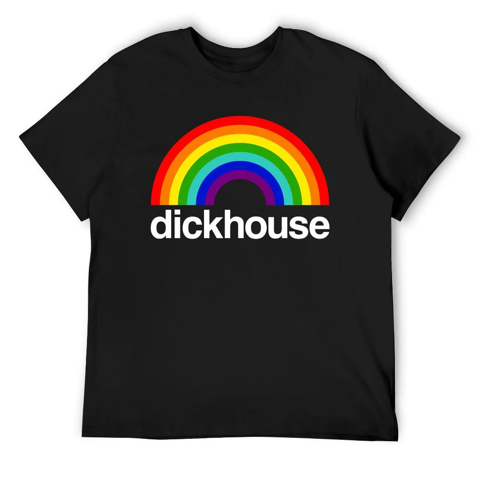 Dickhouse T-Shirt korean fashion graphics basketball graphic tees for a boy T-shirts for men cotton