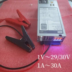 2V~ 30V Voltage 1A - 30A Current Adjustable Charger 12V 14.6V 24V 29.2V 3.65V Lifepo4 Li-ion Lipo Lithium Fast Charge 4S 8S