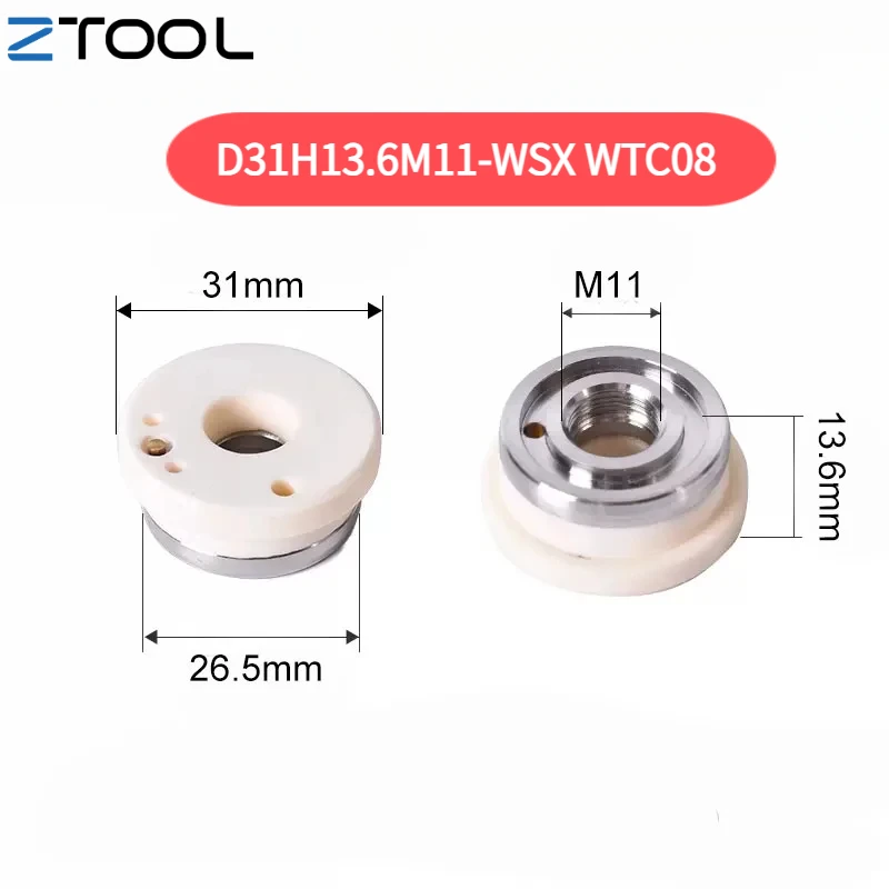 Special Laser Ceramic Body Nozzles Holder D32/28 Precitec-KTXB Raytools-3D WSX-Mini TONY for Fiber Laser Cutting Welding Machine