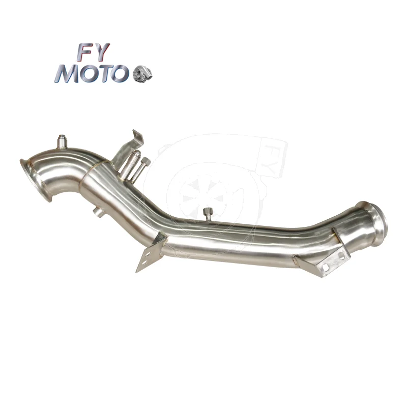 Exhaust Downpipe for 23-24 C43 2.0T WITH OPF