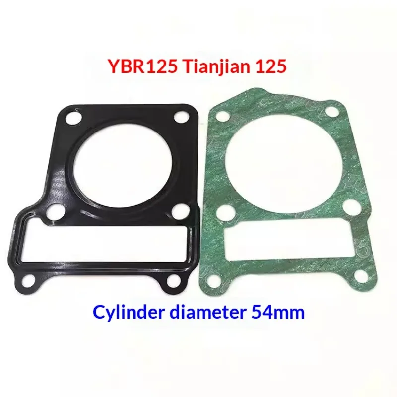 Motorcycle Cylinder Head Gasket Set Moped Scooter for YBR125 GY6 GCC 125 150 CG125 CG150 AN125 GS125 CH125 CBT125 CA250 XV250