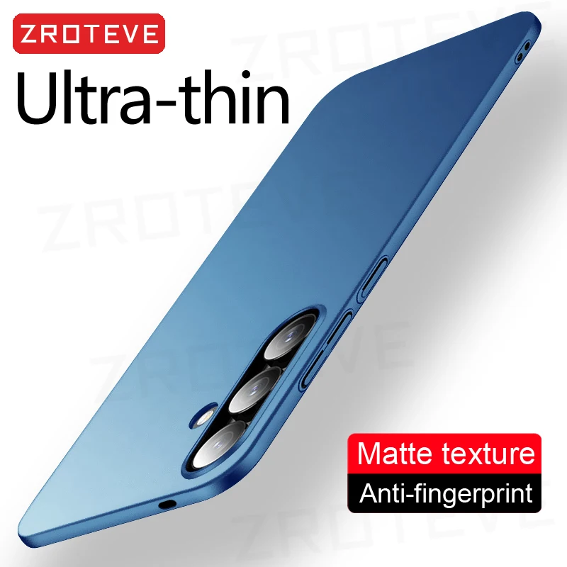 S26 Case ZROTEVE Slim Matte Hard PC Cover For Samsung Galaxy S26 Ultra S24 FE S25 Edge S23 S22 S21 Plus S26+ S25+ Phone Cases