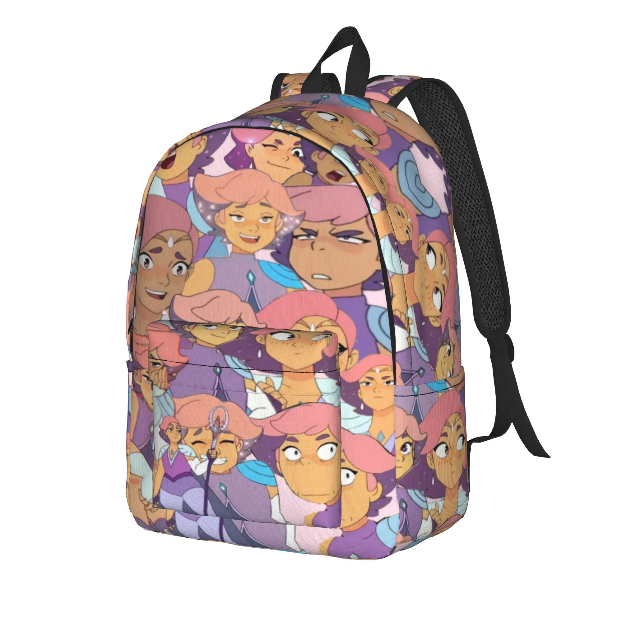 She-Ra and the Princesses of Power Backpack for Men Women Teenage Student Work Daypack  Laptop Canvas Bags Gift
