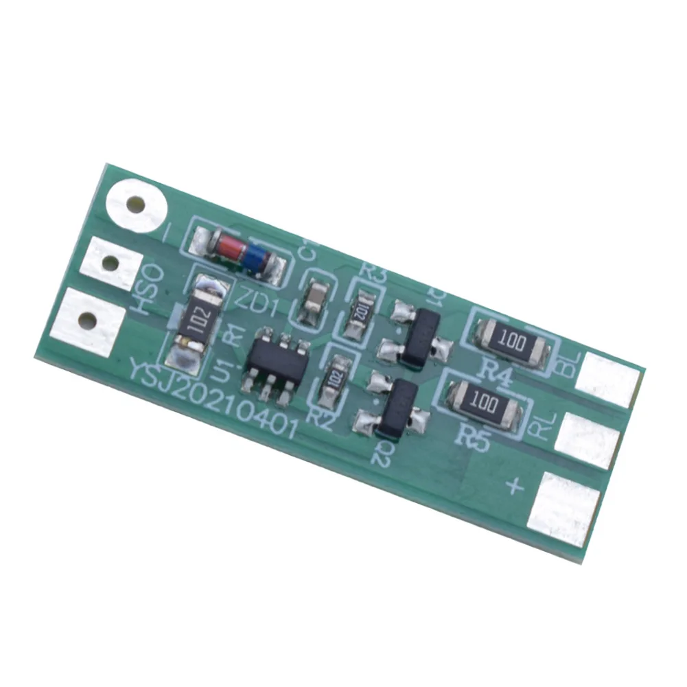 5PCS Flashing LED Light Assembly with Red and Blue Alternating Output for Vehicle-mounted Safety and Signaling