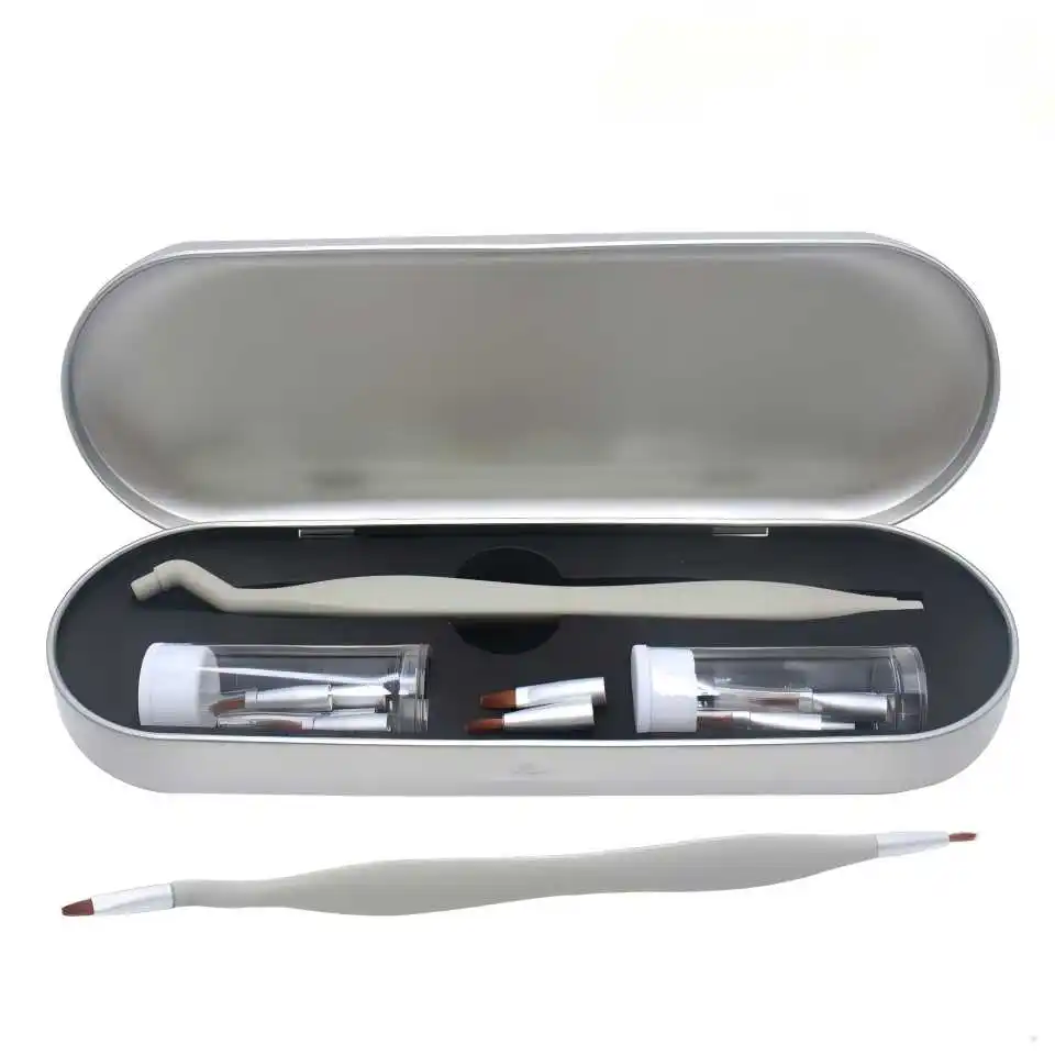 Dentistry Composite Brush Resin Modeling Brush Kit Composite Sculpting Tool for Oral Tooth Dental Filling Polishing Set Tools