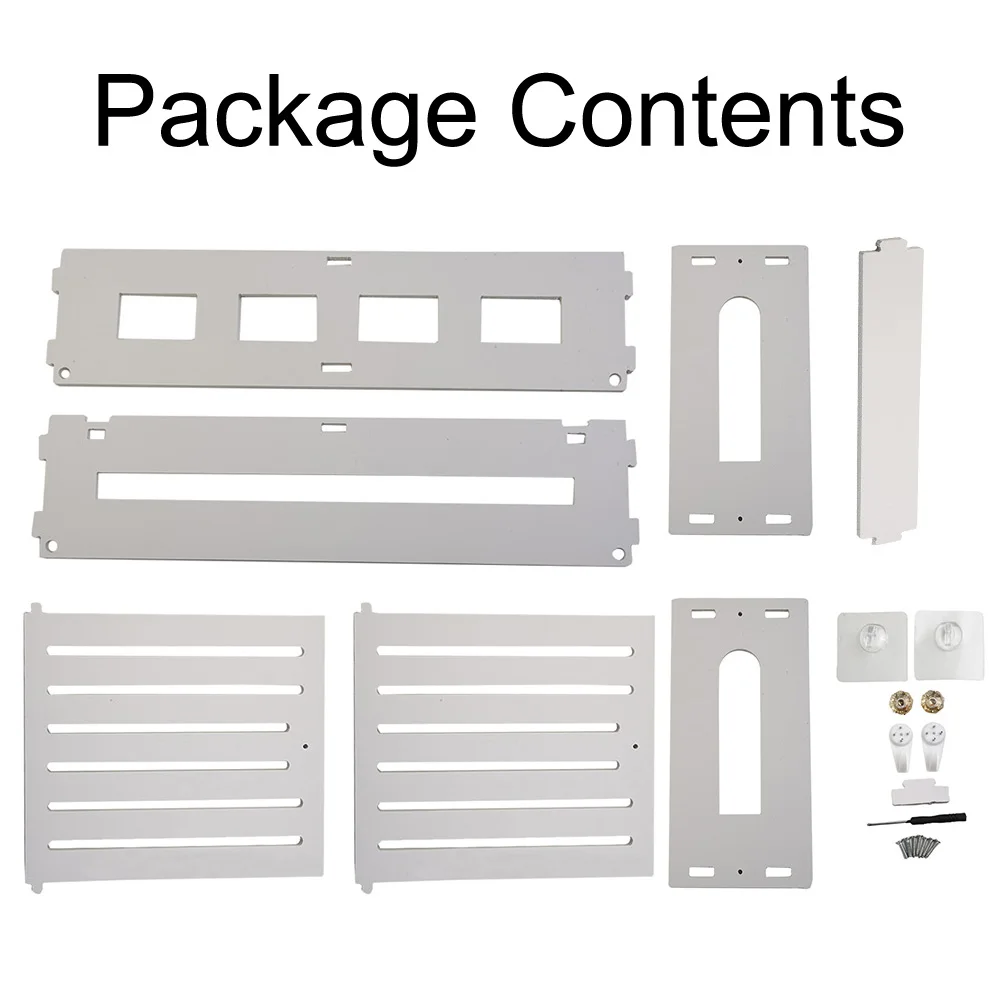 Wall Mounted Wireless Router Rack Living Room Wall-Mounted WiFi Storage Box Wall Decoration Cable Power Bracket Organizer Box