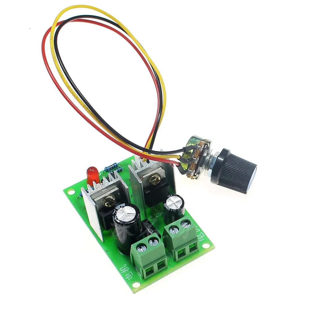 DC10V-40V Motor Speed Control PWM Motor Speed Controller Switch Electric 3A Governor Drive Module 100W Regulator 12V 24V 36V