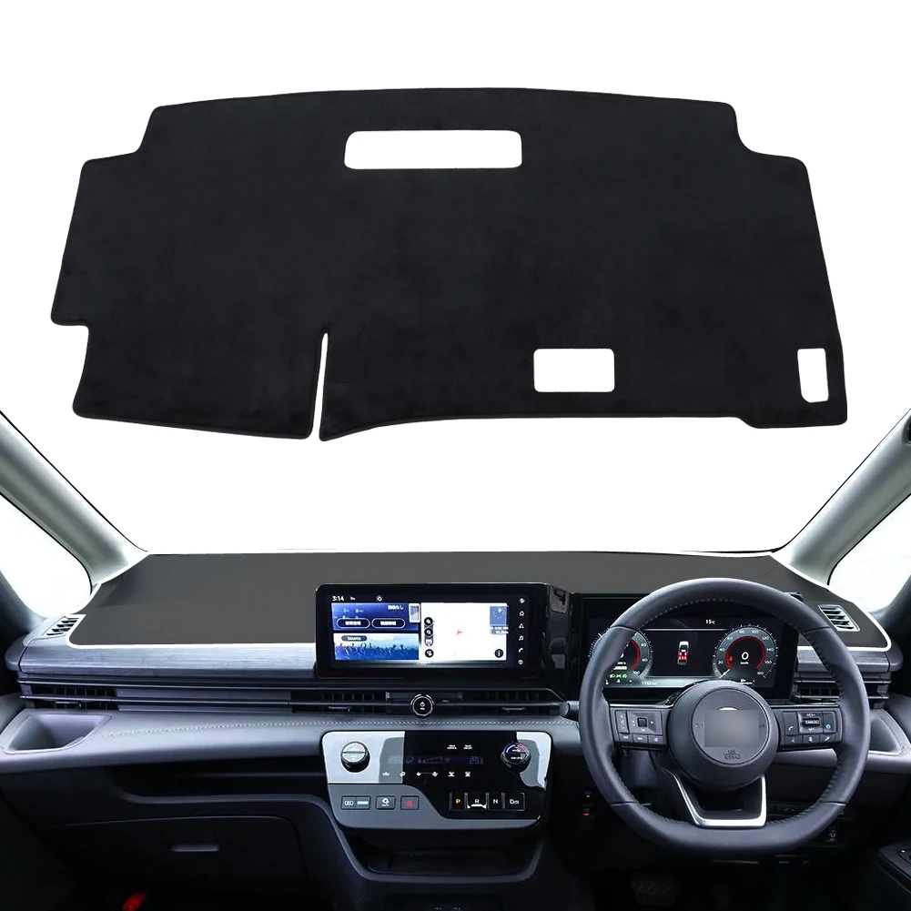 for NISSAN SERENA C28 Dashboard Cover Pad Car Dash Mat Dashmat Accessories Sunshade Protective Carpet