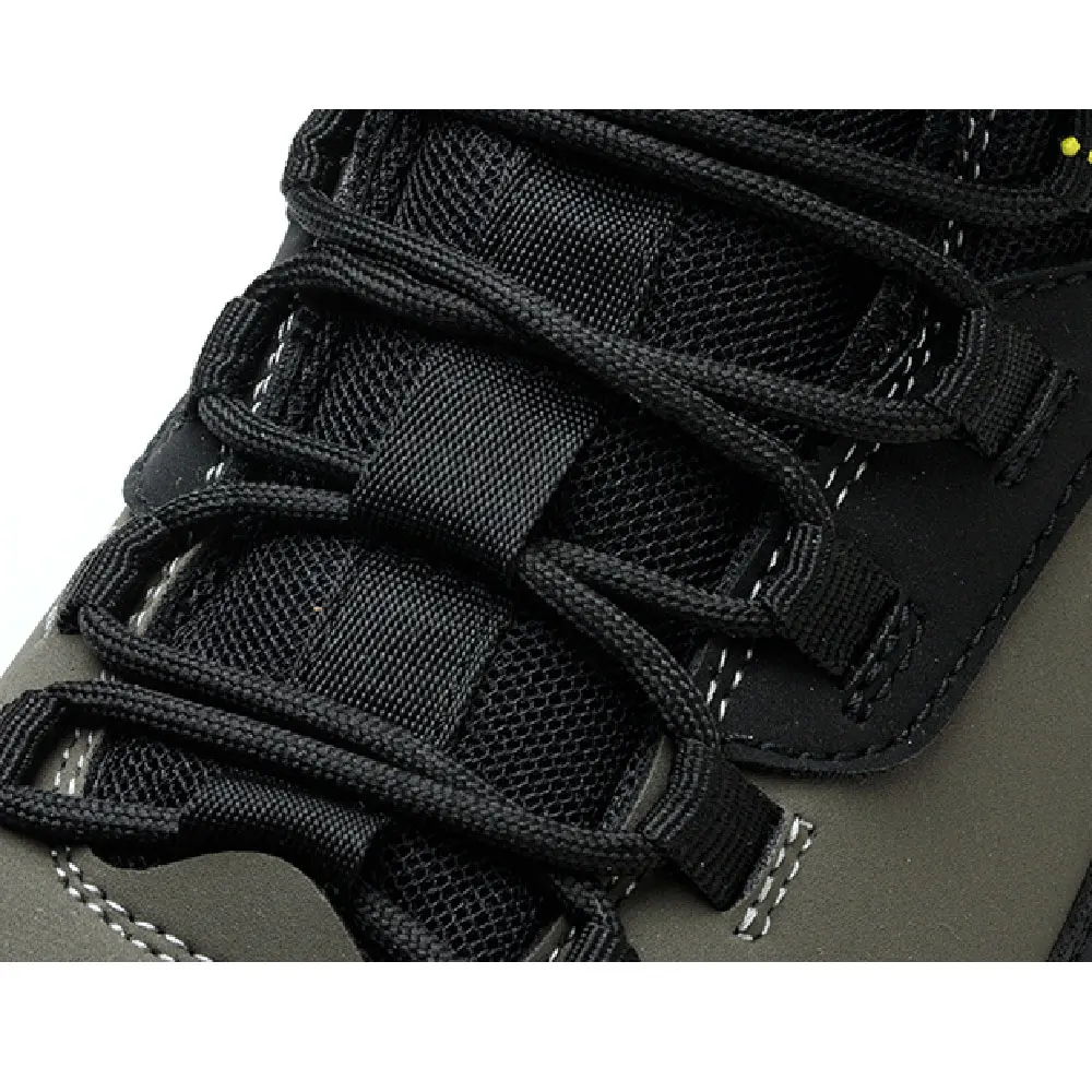 Botas de moto para hombre, zapatos de moto Chopper Cruiser Touring, zapatos de tobillo para exteriores, zapatos de seguridad para el trabajo para todas las estaciones