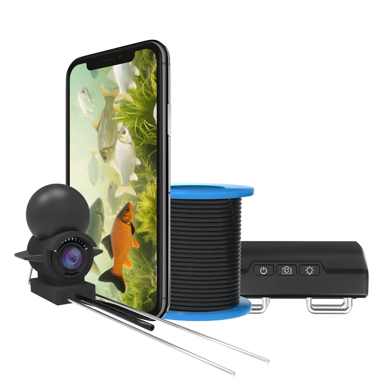 Underwater 15/20/30/50M Wireless WIFI  Fishing Camera Wide Angle  Visual Endoscope Camera Ice-Fishing Fish Finder Detector
