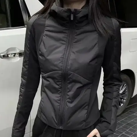 한국어 새 재킷 여성 골프 착용 2025 가을 고품질 골프 긴 소매 패션 후드 스포츠 탑 여성 골프 의류