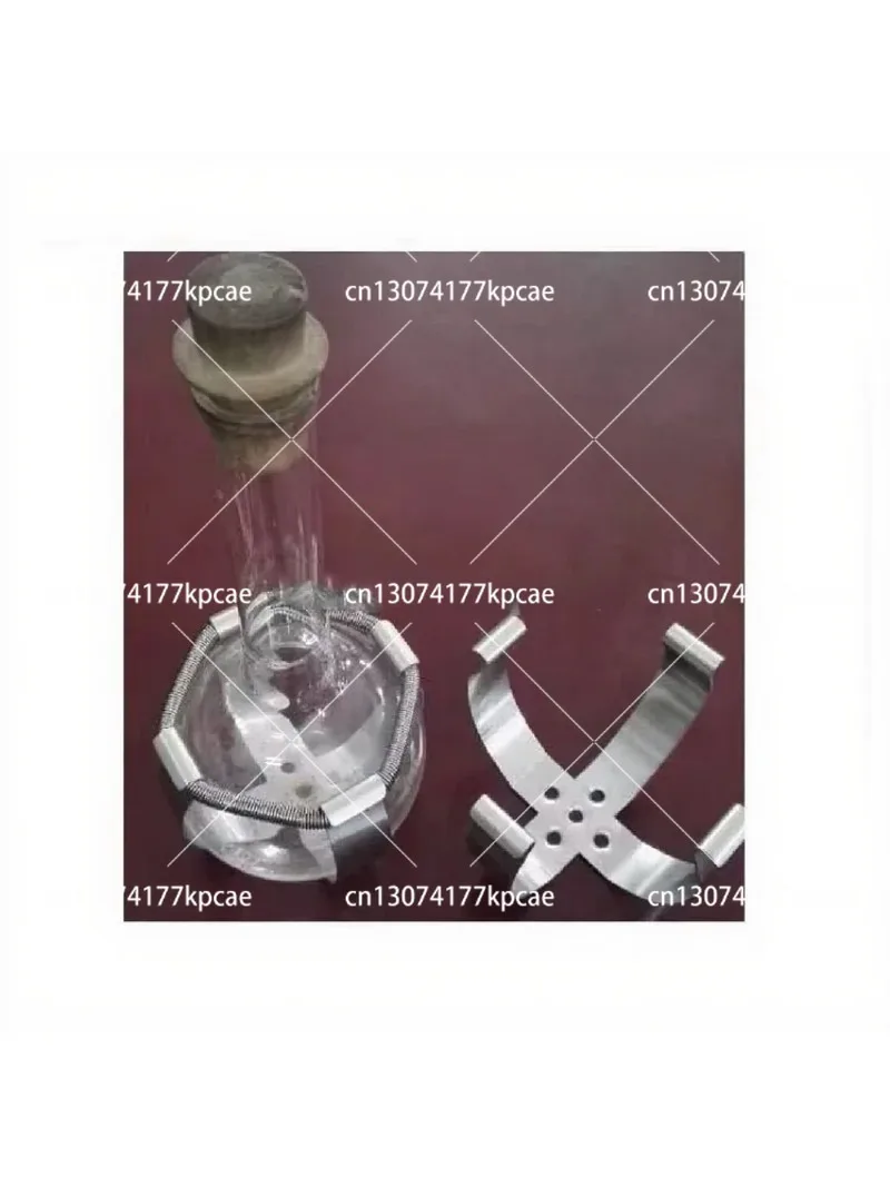 Stainless Steel Shake Flask Clamp, Fit 250ml / 500ml / 1000ml / 2L Erlenmeyer Flasks, Shaker Accessory