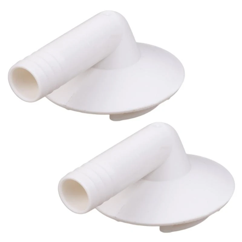 2 pezzi unità esterna connettore del tubo di scarico condizionatore d'aria connettore di scarico raccordo a gomito strumento di riparazione del condizionatore d'aria