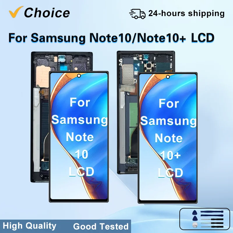 TFT For Samsung Galaxy Note 10 Plus N975F N975F/DS LCD Screen Assembly For Samsung Note 10 Digital Touch Screen Replacement Part