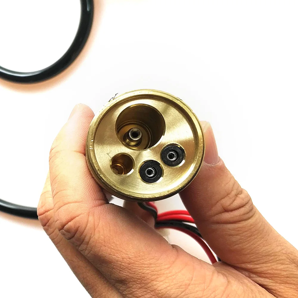 Central Socket Panel Adaptor of MIG Torch Connector for EU Style MIG Welding Machine