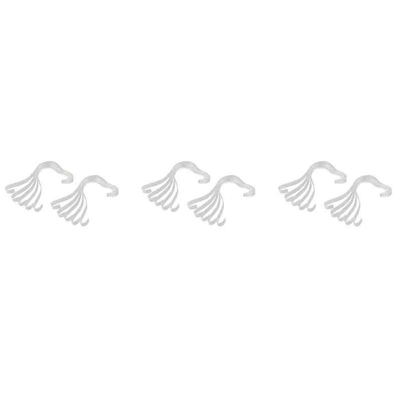 

FBIL-30Pcs Fashion Clear Elastic Plastic Women's Sandals Show Holder Shoe Display Stand Rack