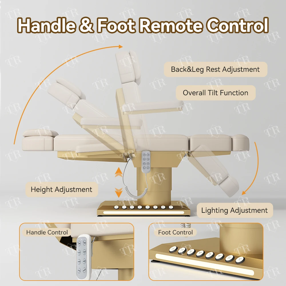 

Мебель для эстетического центра красоты: косметологическая кушетка, электрическая кушетка-реклайнер, кушетка-стол, кушетка-шезлонг
