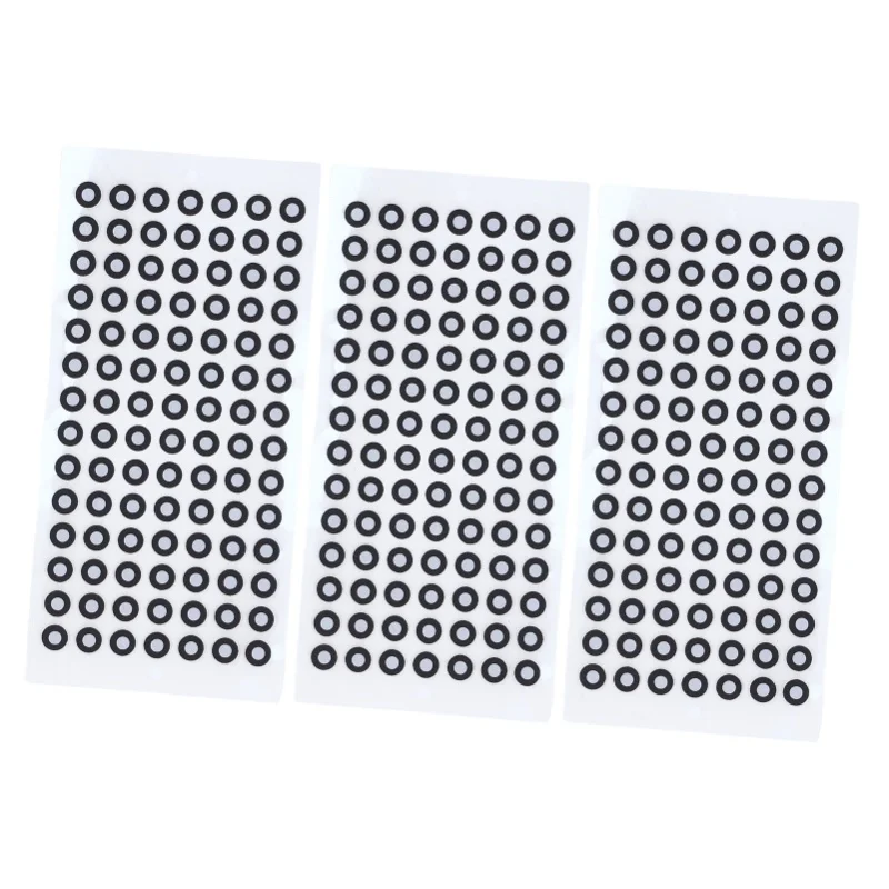 10 Sheets 3D Scanning Markers Dots Stickers Scanner Accurate Tracking Reference Points ID 3mm OD 6mm