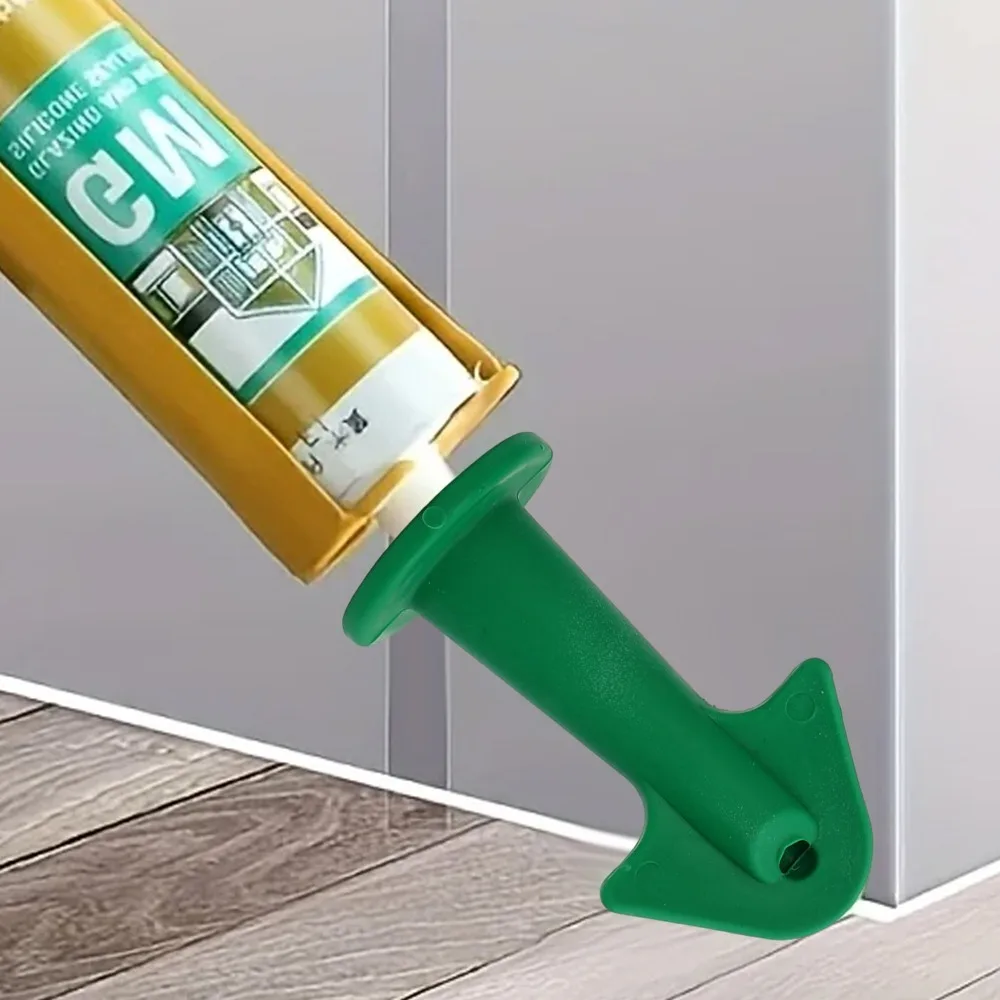 6/3 قطعة مجموعة مكشطة الغراء بندقية السد البلاستيك سيليكون تلميح مكشطة متعددة الزوايا يزيل بقايا المفاصل السد لزوايا النوافذ #2