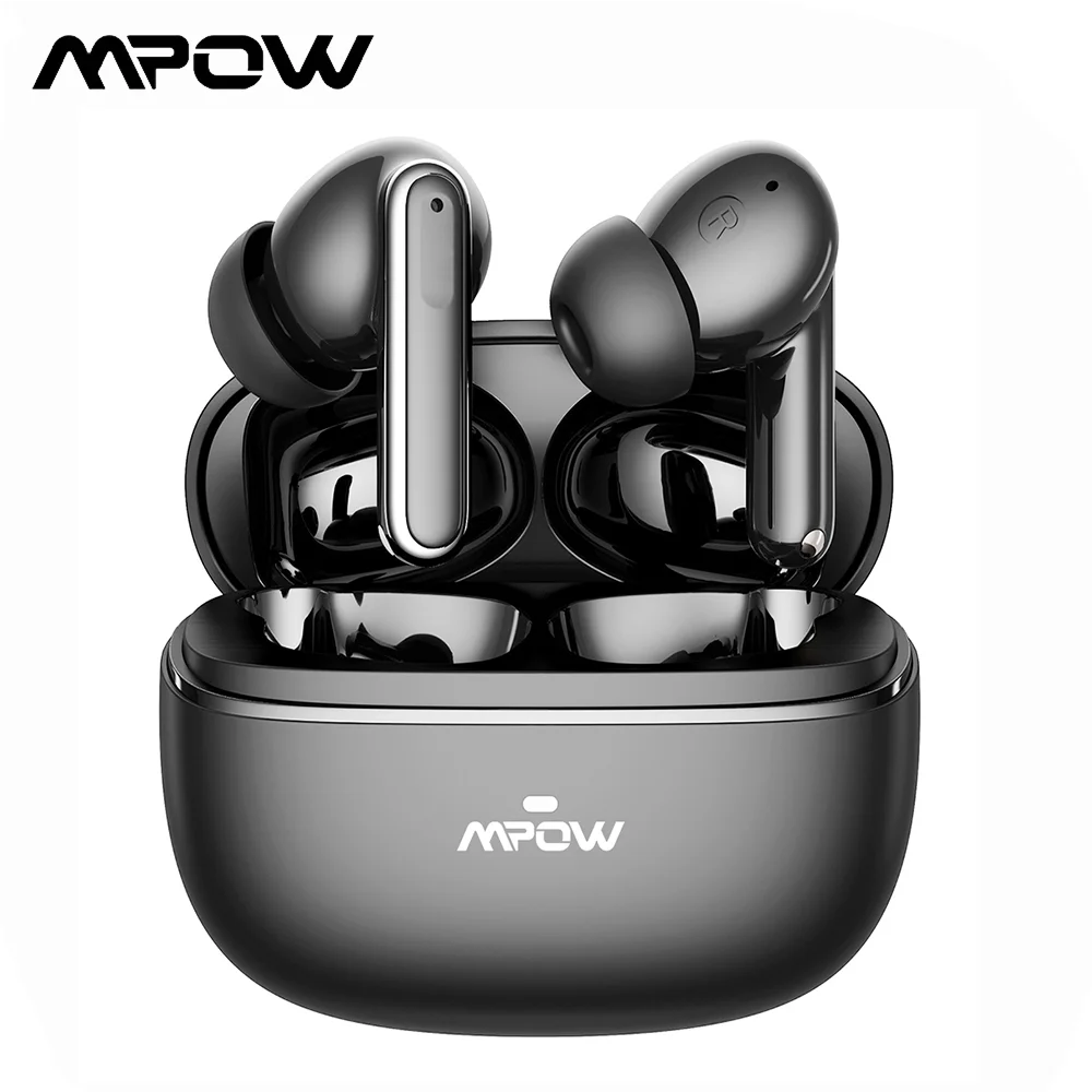 Mpow XY-17 True Wireless Bluetooth V5.3 Earbuds Active Cancelling Sports Earphones Dual Microphone 26hrs Playtime for iPhone