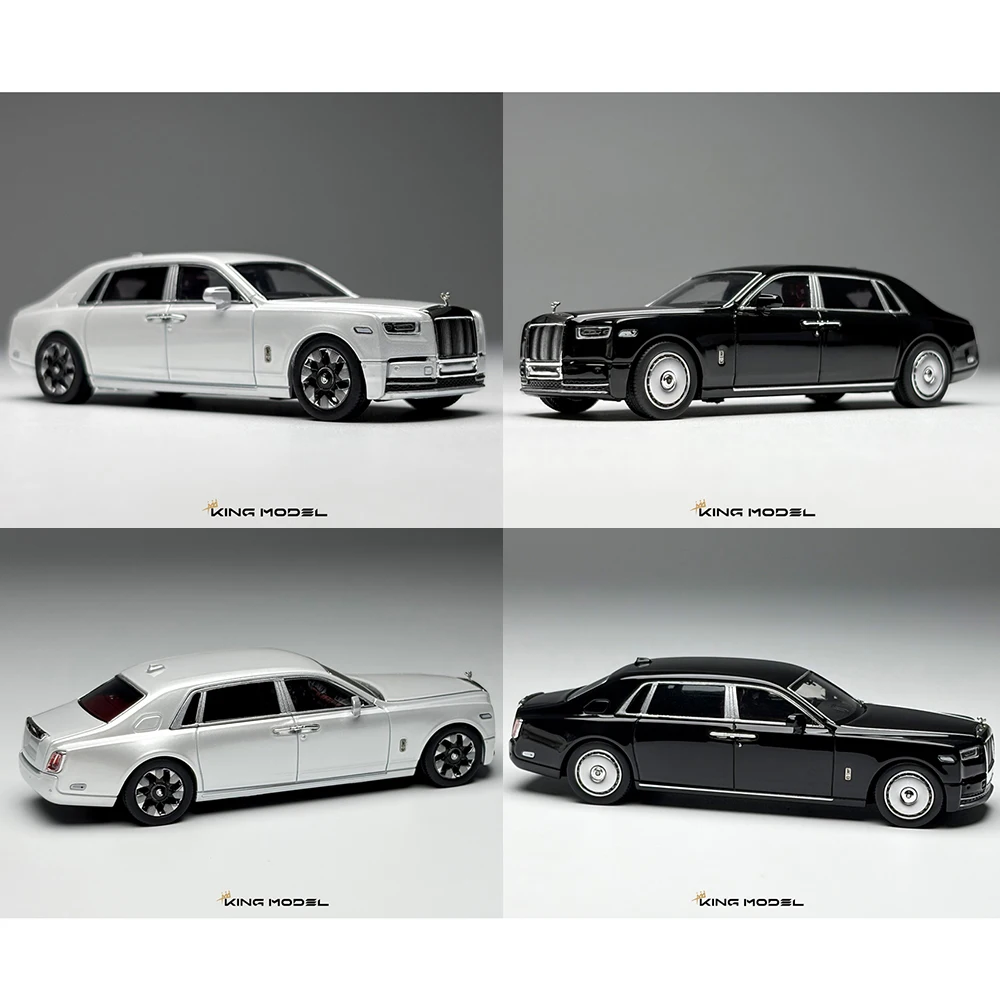 Vorverkauf KING MODEL 1/64 Phantom VIII Druckguss-Legierung Limitiertes Automodell Luxuriöses Sammlerstück Hobby-Geschenk für Männer