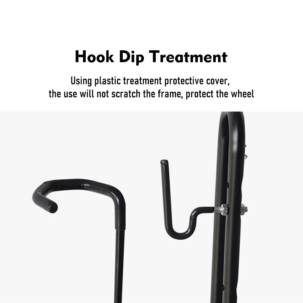 3 in 1 Vertical Bicycle Stand Bike Floor Parking Rack Bike Indoor Garage Storage Steady Wheel Holder Repair Holder Rack for MTB