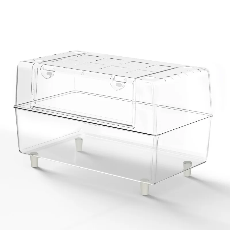 ‌Large Transparent Hamster Cage 2Layer Luxury Villa with Extra Space Cheap Dwarf Syrian Habitat Acrylic House for Golden Hamster