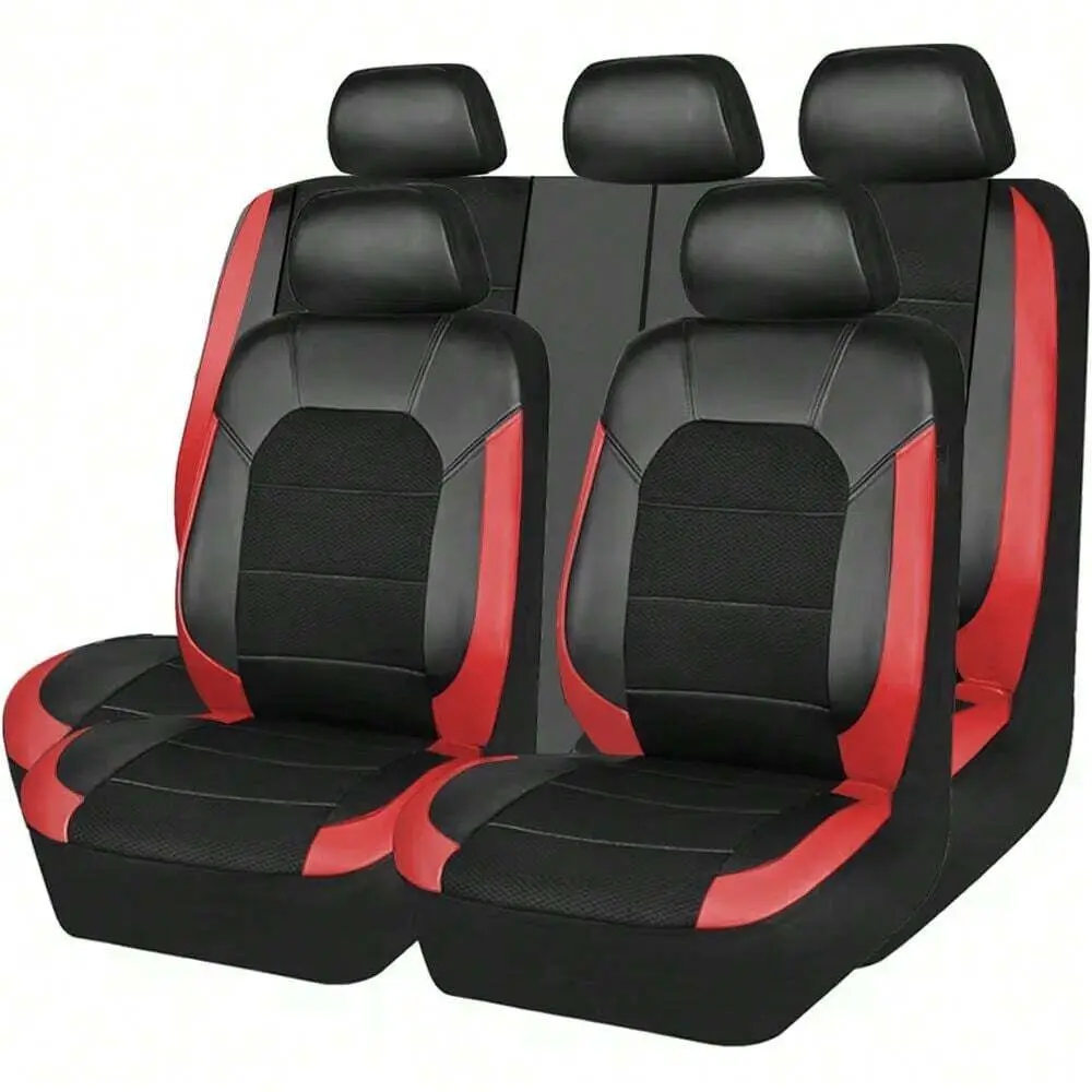 

Seat Covers Universal Type Faux Leather BLACK Fits For Almost Cars,Trucks