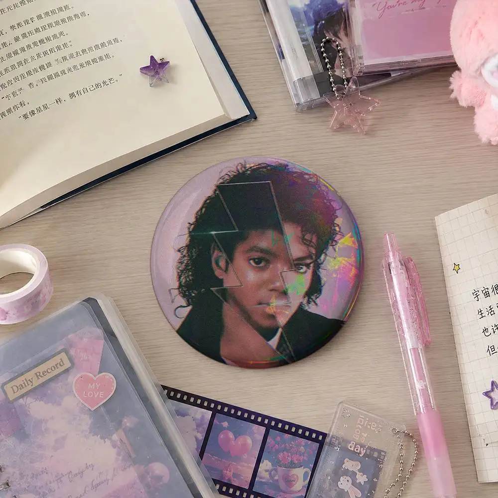Michael Jackson Broschen Cartoon-Abzeichen Anstecknadeln Rucksack Hut Accessoires Freundesgeschenk – Detail 11