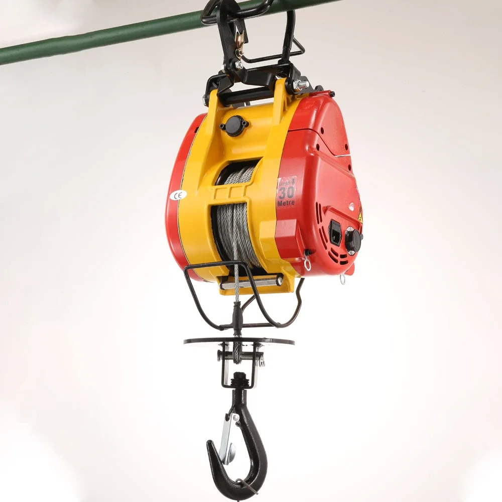 5 ton mini cable rail hoist 5t wire rope electric hoist