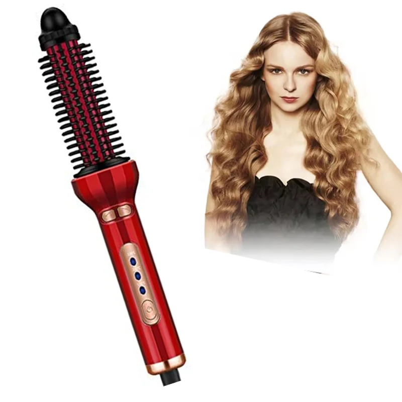 New Arrival Ceramic Ionic Spiral Hair Curler Fast Heating PTC Auto Styler with LCD Temperature Display