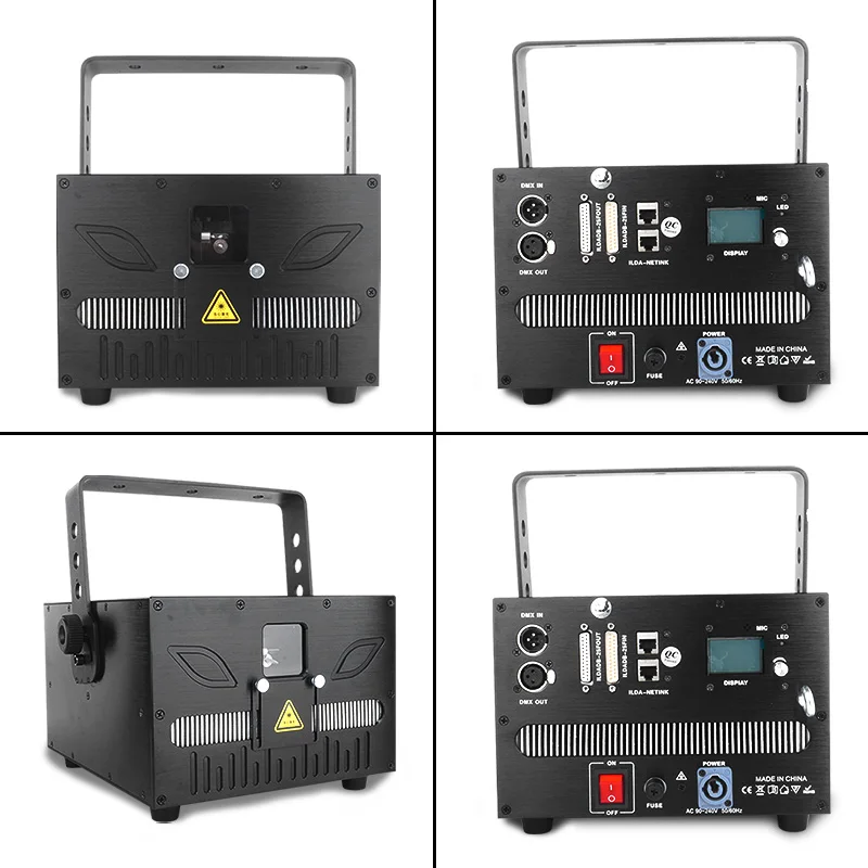Stage Animation Scanner  Dj Laser Light ILDA DMX Animation Laser Light 2W 3W 5W 8W 10W RGB Laser Light Beam Disco for Party Show