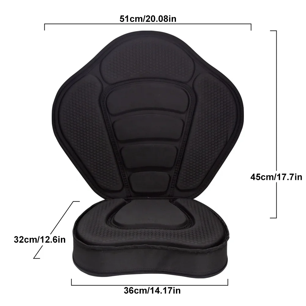 High Quality Customize Backrest SUP Paddle Board Seat For Boat With Backpack Fishing Accessories Kayak Seat