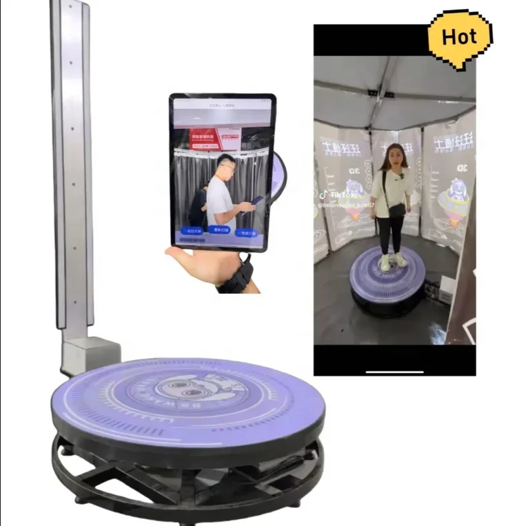 Buy Full Set Machine (Scanner+printer+PP+material) For Full Color Portrait Doll Real People 3D Printing Scanner Photography