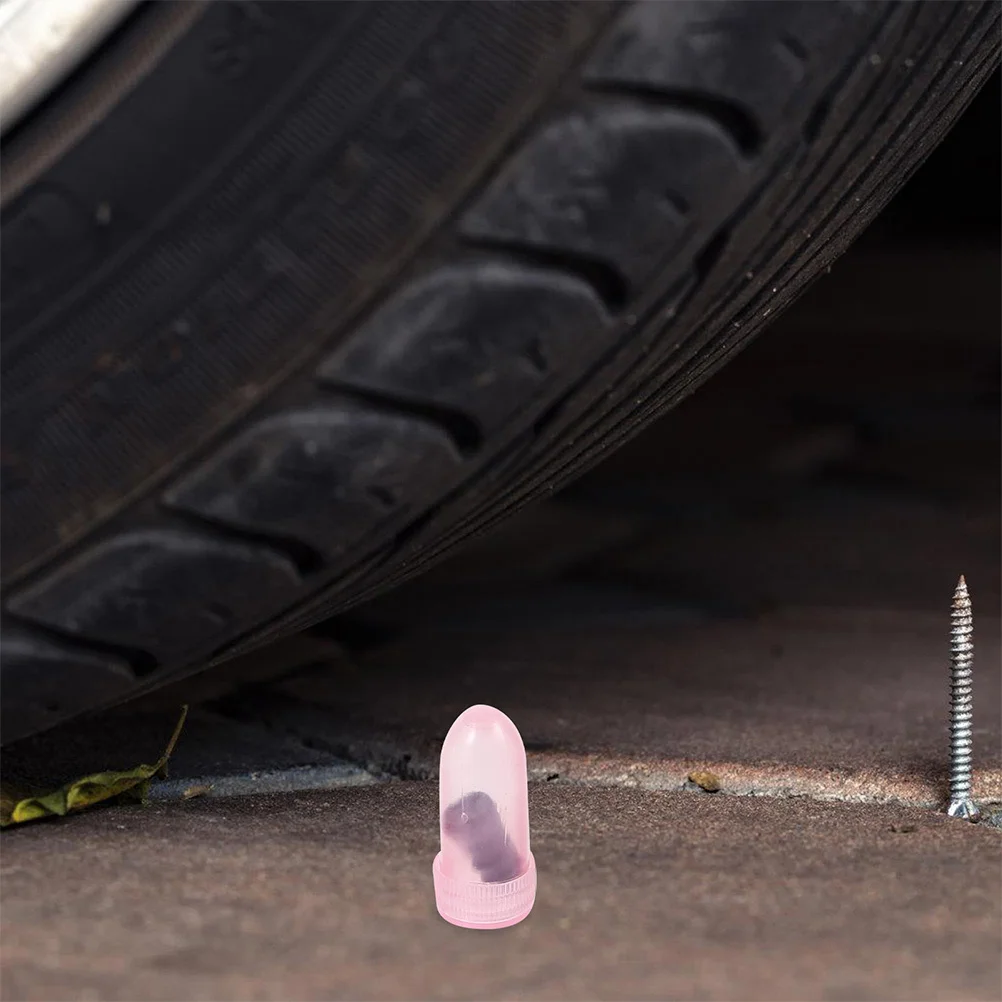 

1 Set Of Tire Repair Rubber Screw Nails Heavy Duty Tubeless Tire Repair Kit For Car Motorcycle Ev Bicycle Vacuum Tires Quick Fix