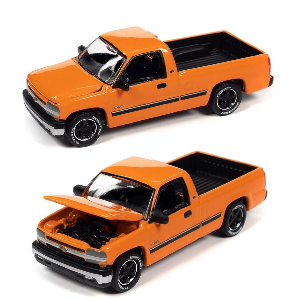 Johnny Lightning Bburago Auto World 1/64 Alloy Car Models 1:64 Chevy Silverado Ford Diecasts Vehicles Collection For Boy Gifts