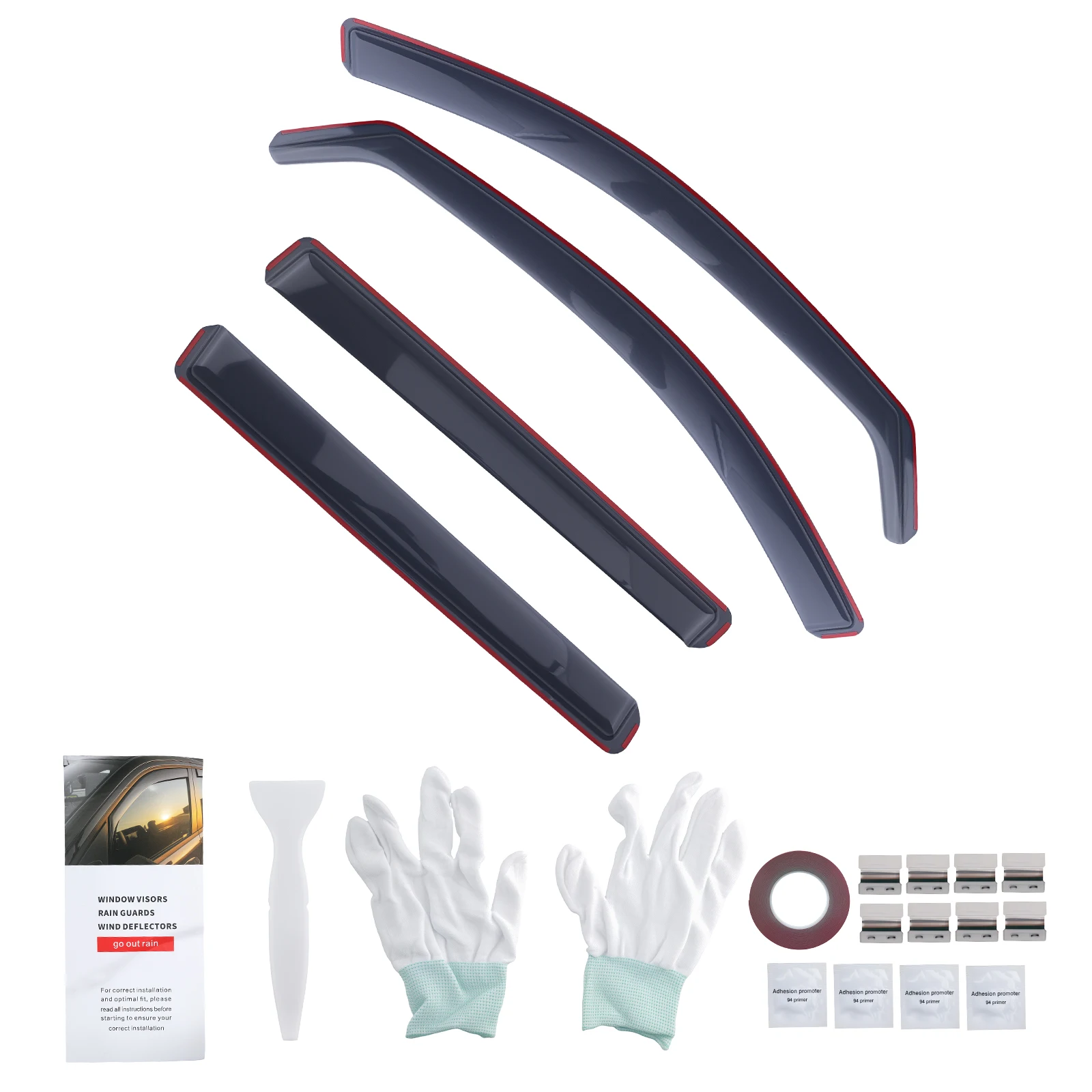 

Wind Deflectors for BMW 5 Series F11 5-Door 2010-2017 Acrylic 4pcs