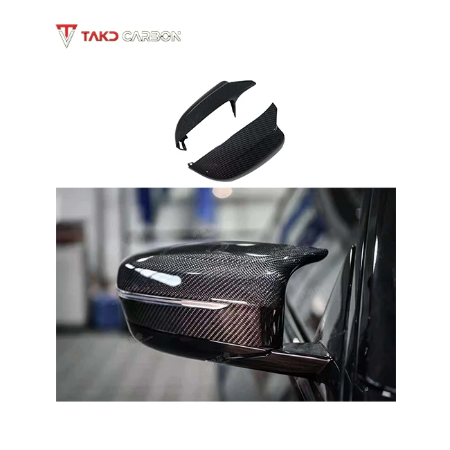 

Neat and Clear Surface Texture Dry Carbon Fiber Side Mirror Housing for bmws 4 Series G22 G23 2021-UP