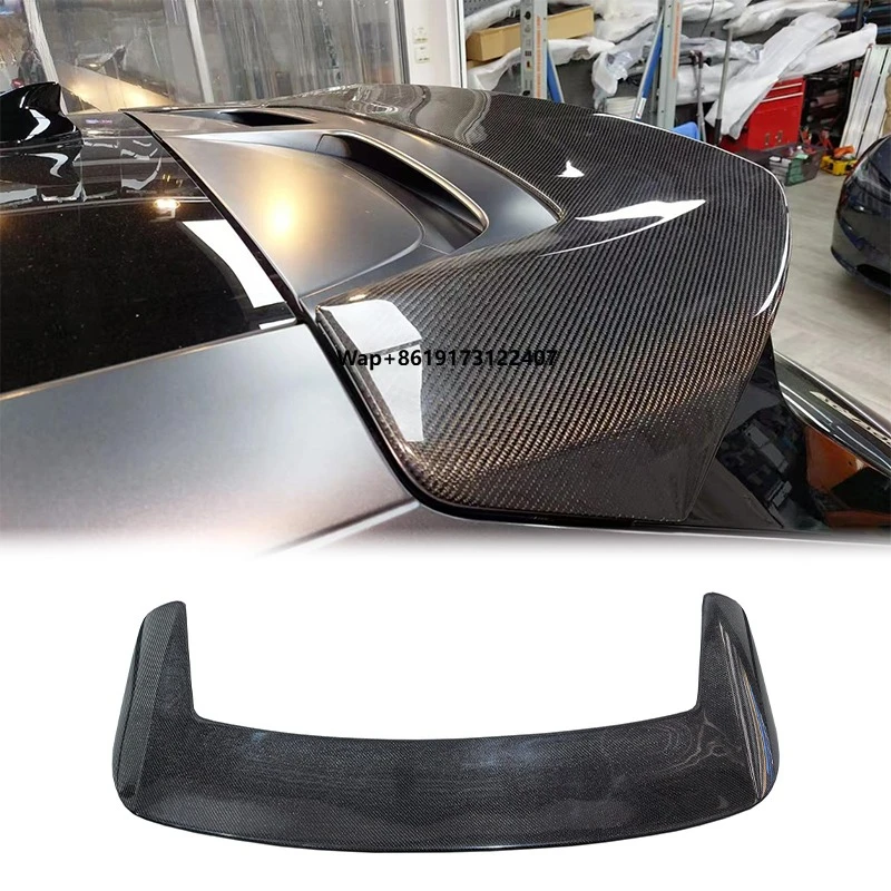 

For IONOIQ 5 Carbon Fiber Car Spoiler Carbon Fiber Rear Spoiler Wing Automotive Spoiler Aftermarket Performance Rear