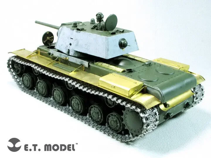 ET รุ่น 1/35 E35-297 รัสเซีย KV-1 Heavy Tank Basic สําหรับ TAMIYA 35372