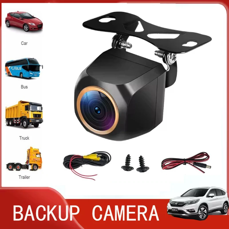 [AHD Night Vision Fisheye Universal Backup Camera] for Monitor Reversing Parking SUV Vehicles Pickup Camper Tractor Van Truck RV view 3