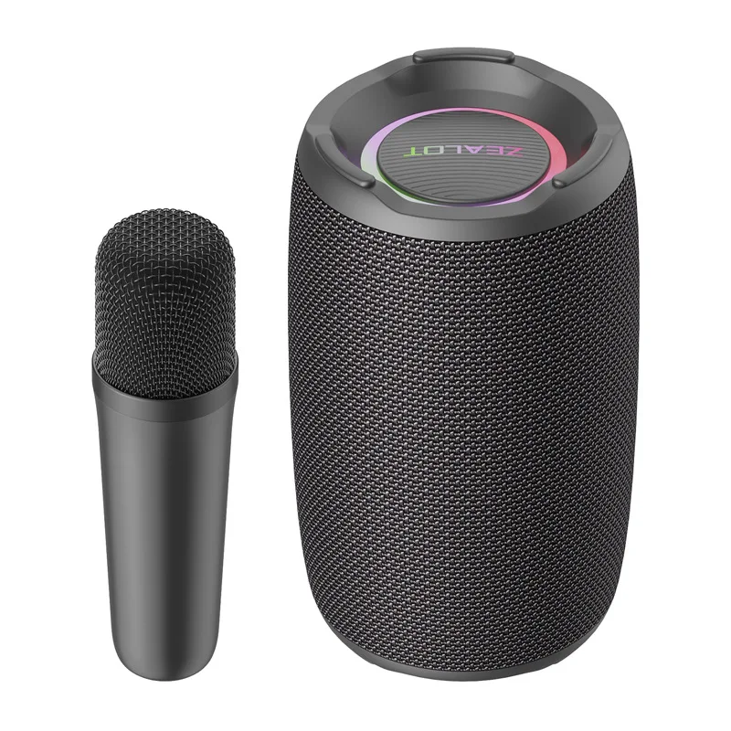 

Беспроводной караоке-микрофон S61M KTV с Bluetooth-колонкой для дома и улицы, портативный