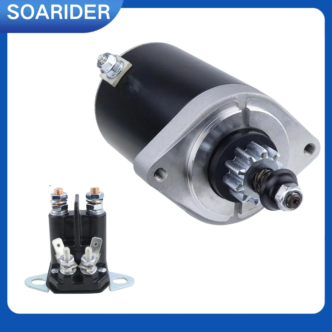 

Starter & Relay for Kawasaki FR651V FR691V FS481V FS600V FS651V FS691V, 21163-0711 21163-0714 21163-0727 21163-0749 21163-7024