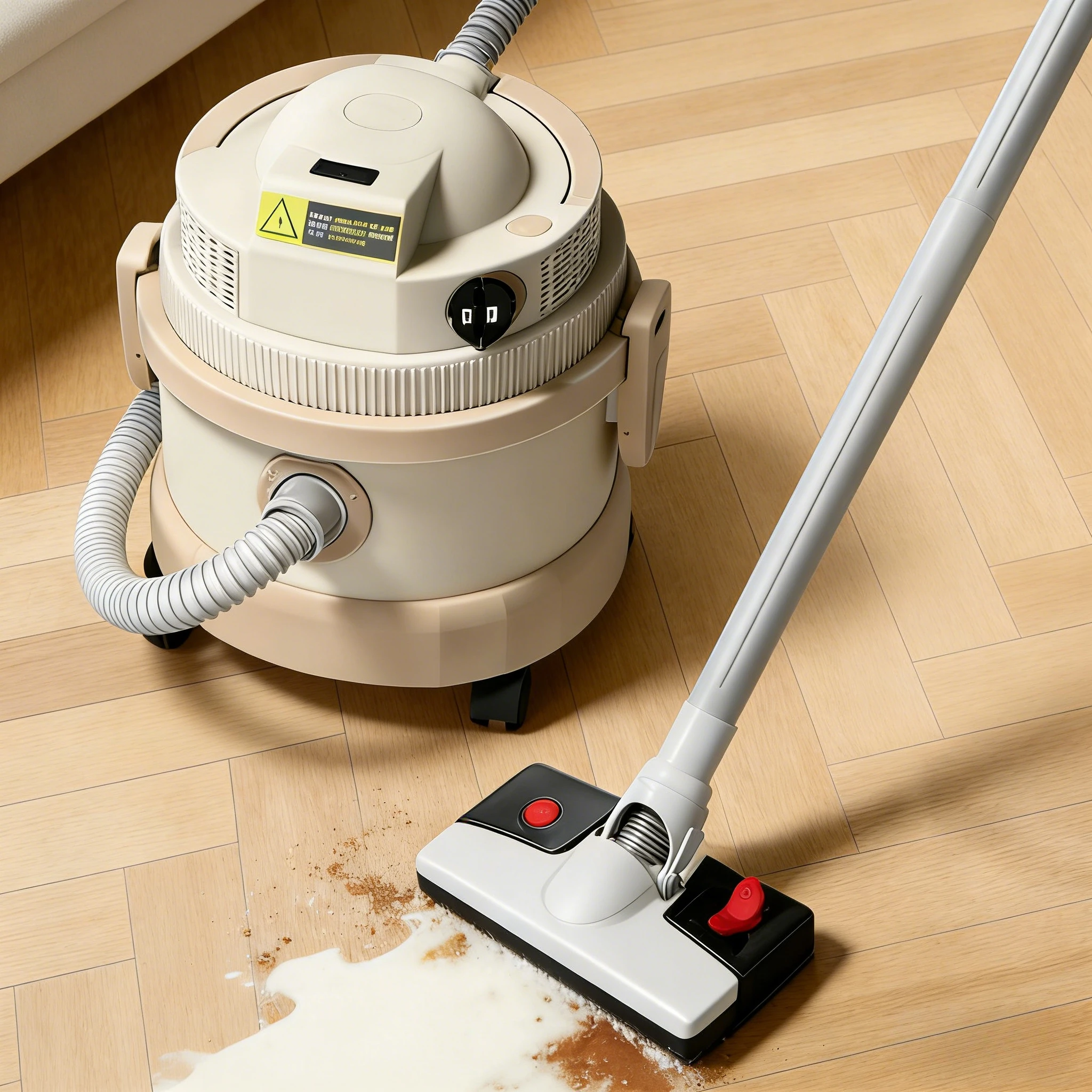 Household Vacuum Cleaner Large Suction Wet and Dry Dual-purpose High-power Cleaning and Beauty Seam Suction and Towing Machine