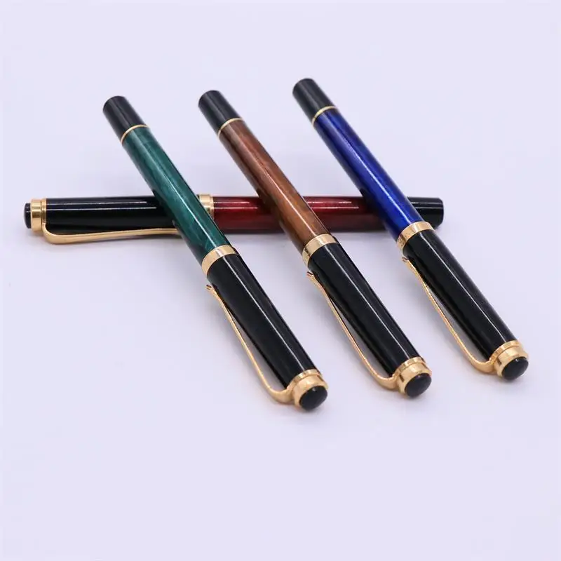 1995 Domestic Brown Turtle 820 Fountain Pen Hollow Spaceship Pen Nib Atmospheric Appearance and Smooth Writing Gift