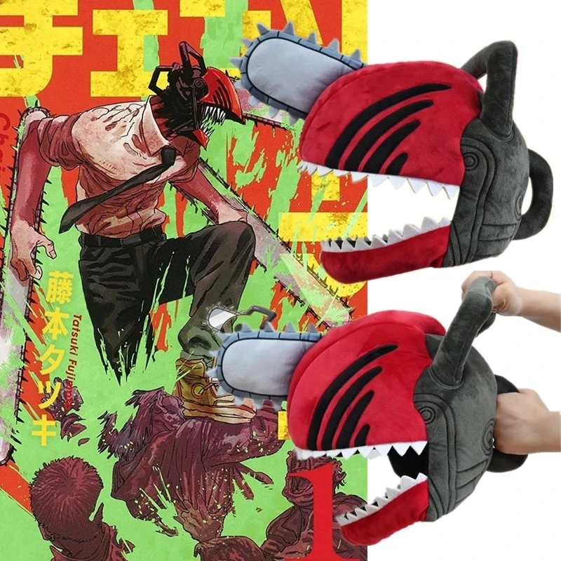 Anime Chainsaw Man Can Wear Helmet Role Saw Masks Sickle Denji Saw Cosplay Denji Cyber Accessories Dress Up outfit Props Game