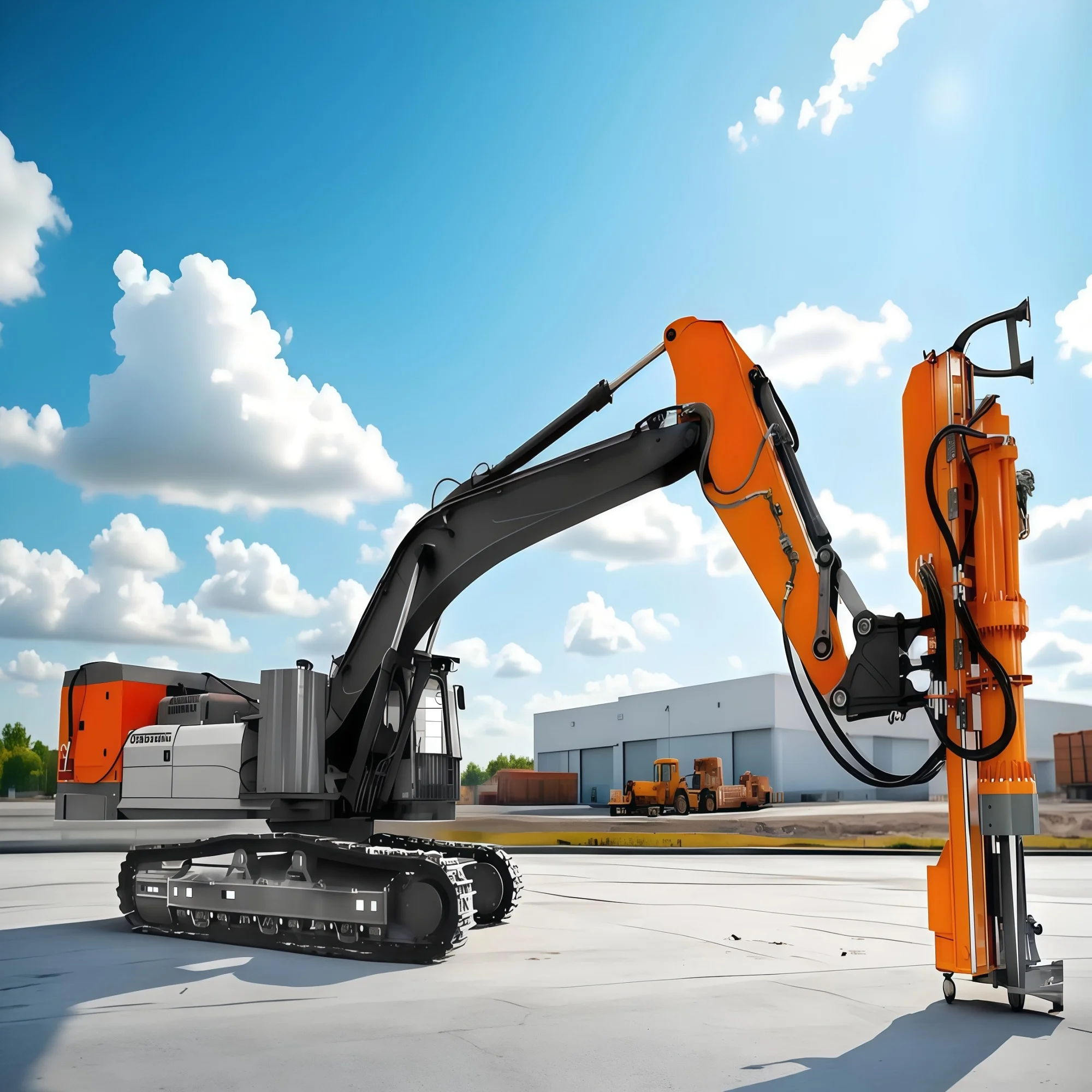 Heavy-Duty Drilling and Fracturing Integrated Machine for Excavators, Built for Continuous Rock Breaking in Tough Conditions