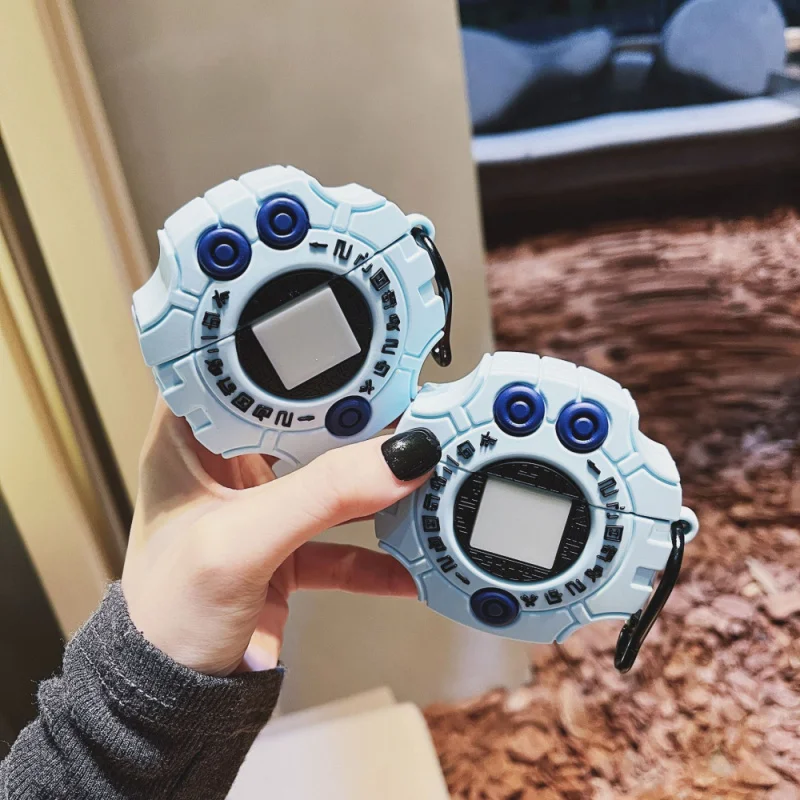 Милый 3D Digimon (ночник) чехол для наушников Monster для AirPods Pro 3 2 4 1, мультяшный силиконовый мягкий беспроводной Bluetooth чехол Funda