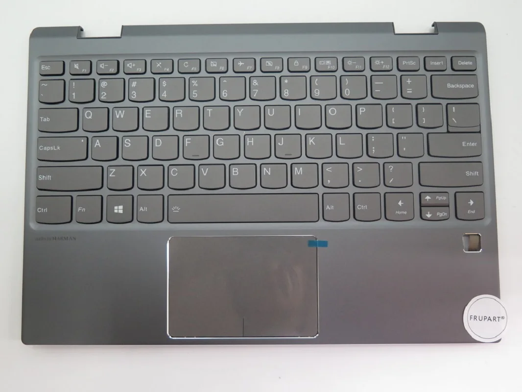 

Подставка для рук и клавиатура для ноутбука Lenovo Ideapad для YOGA 720-12IKB 81B5 5CB0Q12240, верхний корпус английского и США с подсветкой